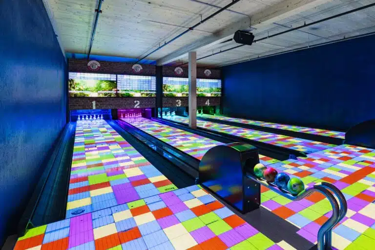Duckpin Bowling Duckpin Bowling im FRAME Freizeit & Bar Altstätten